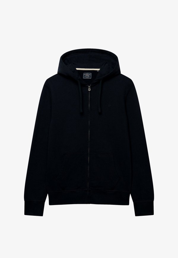 Superdry & Co SUPERDRY KAPUZENJACKE ESSENTIAL SDCO LOGO ZIPHOOD - Zip-up sweatshirt - dark navy