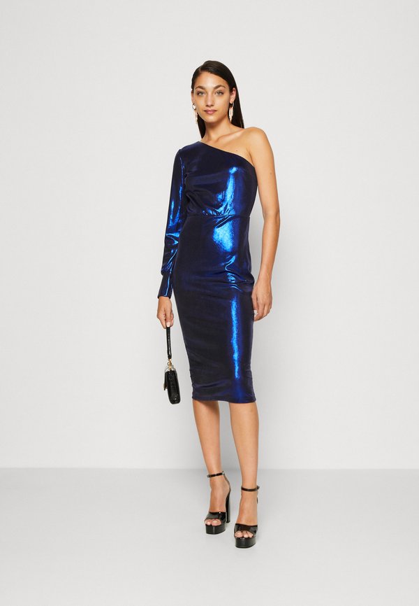WAL G. HALI ONE SLEEVE MIDI