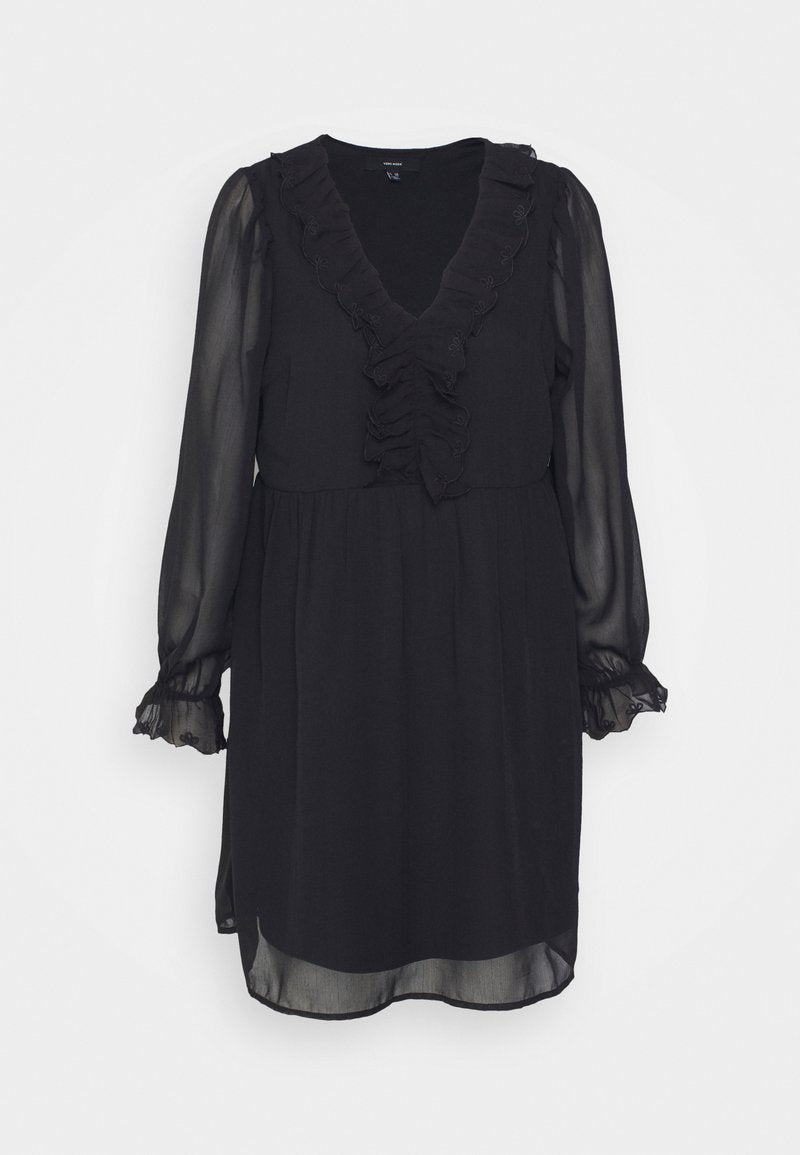 VMNOLA V-NECK SHORT DRESS  - Vero Moda Petite - View 1