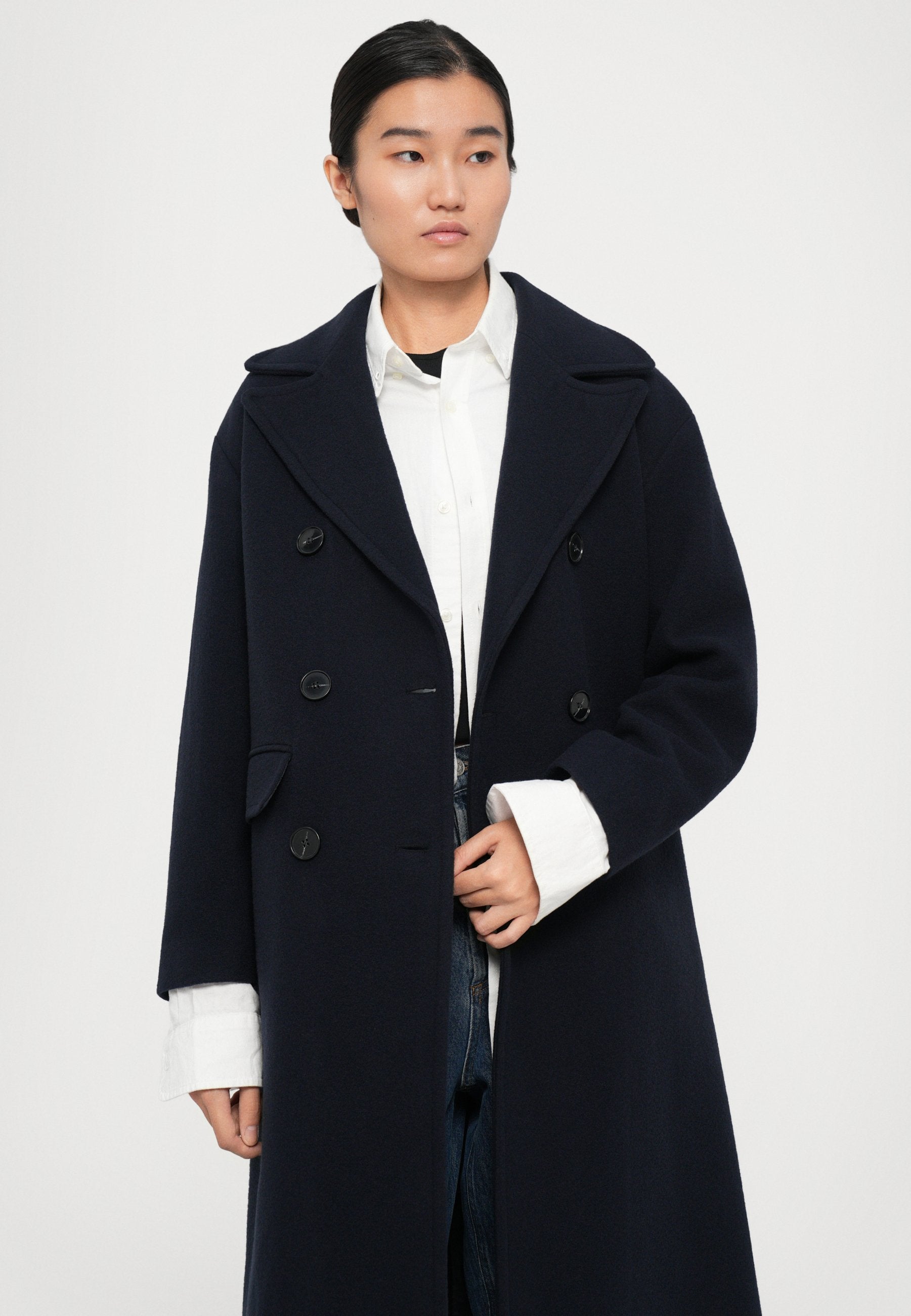 STUDIO ID DOUBLE BREASTED COAT