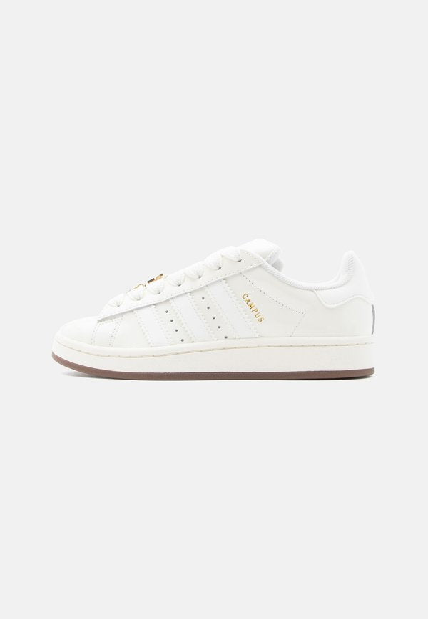 adidas Originals CAMPUS 00S - Trainers - off white/gold-coloured metallic