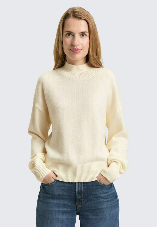TOM TAILOR Jumper - whisper white