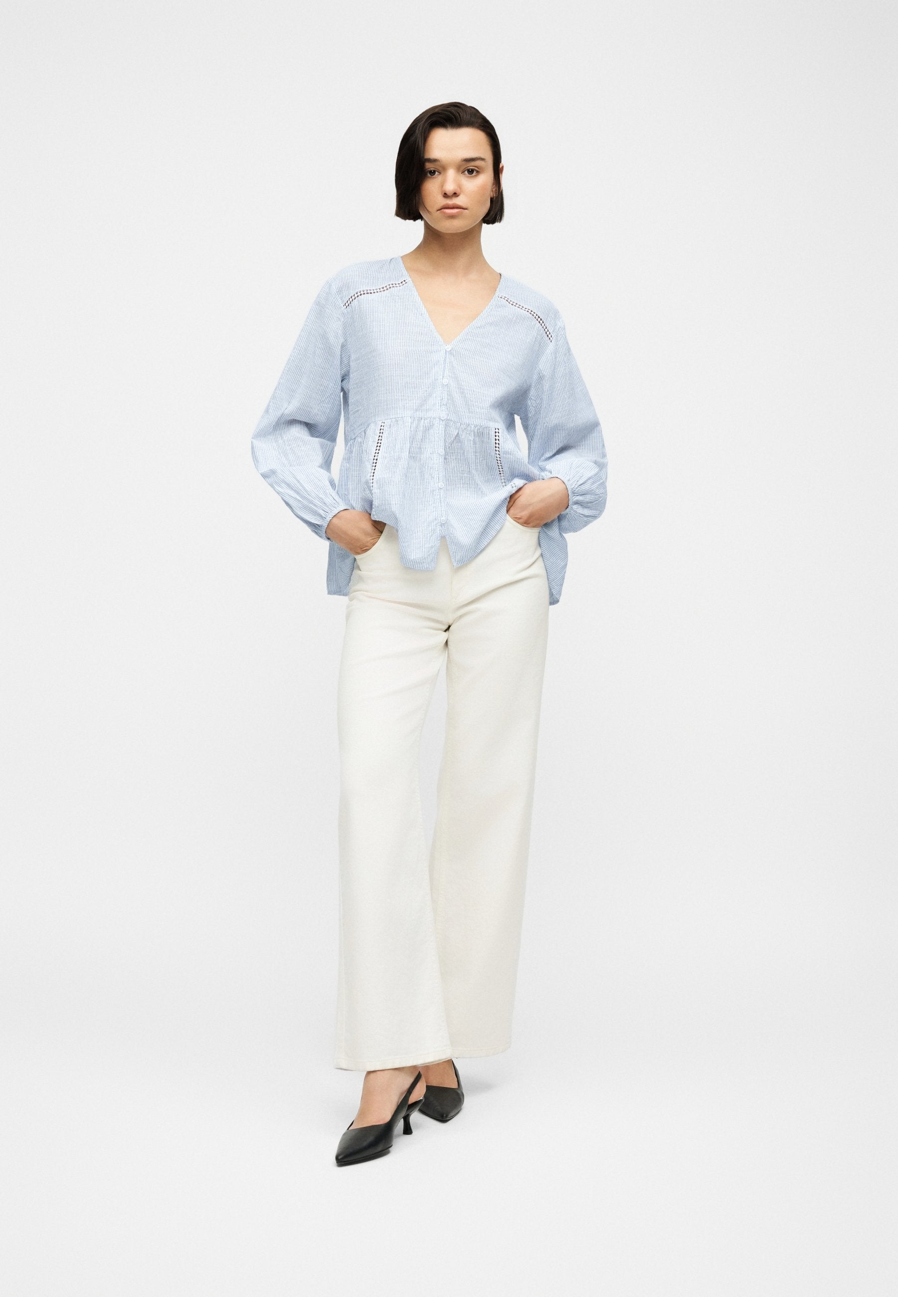 ONLY ONLNORA V NECK SHIRT