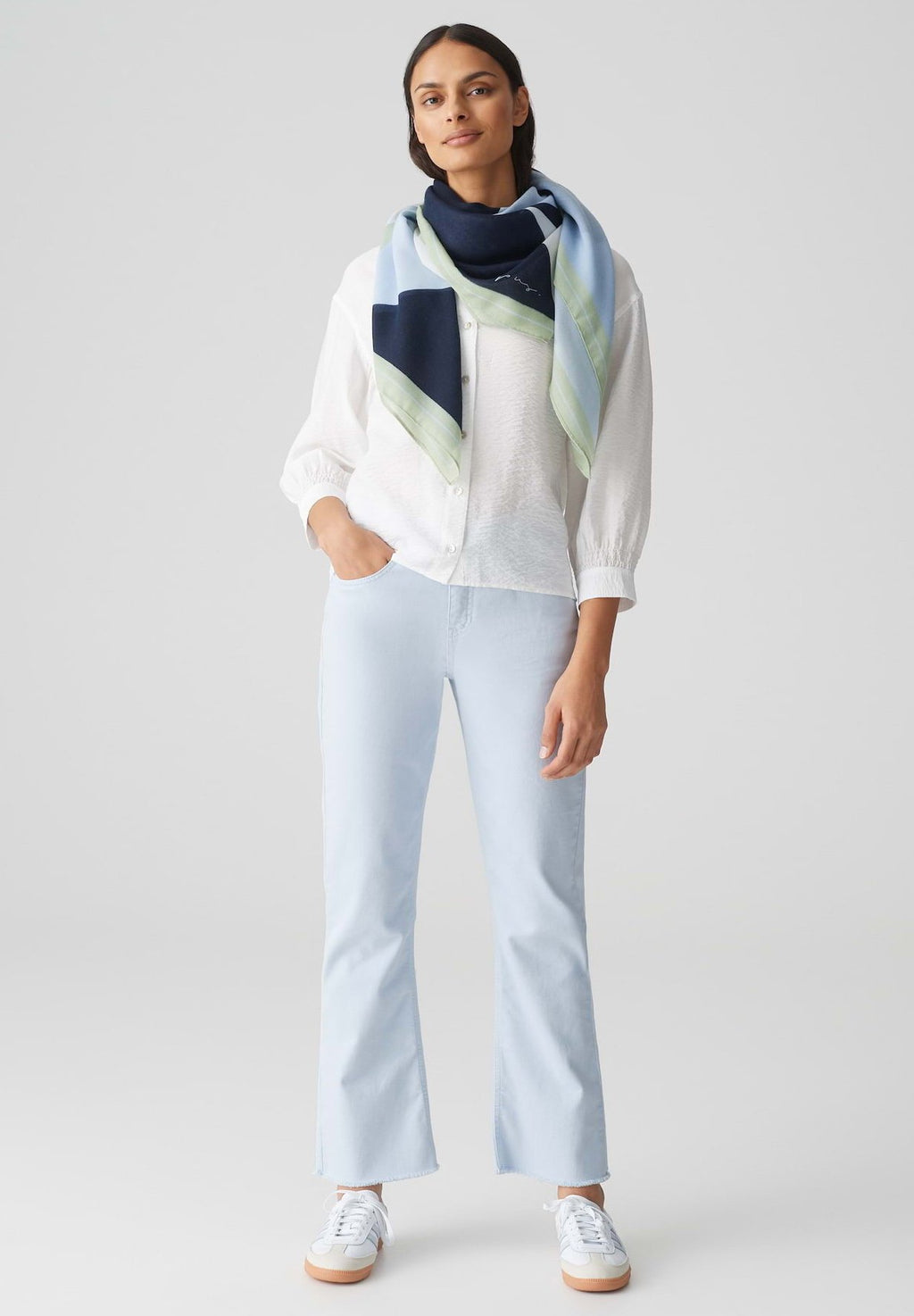 OPUS MID RISE ANKLE FLARED FIT
