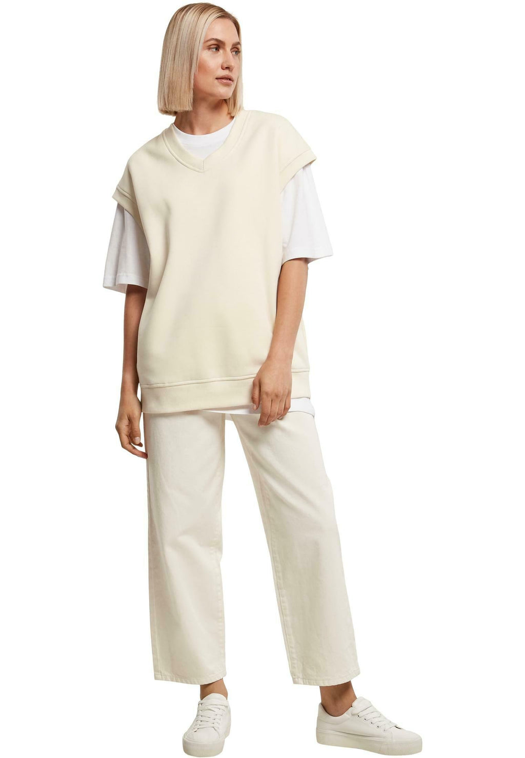 Urban Classics LADIES OVERSIZED SWEAT SLIPOVER