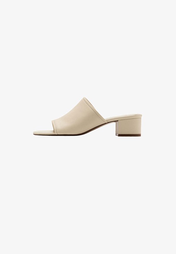 Mango ADULT - Heeled mules - beige