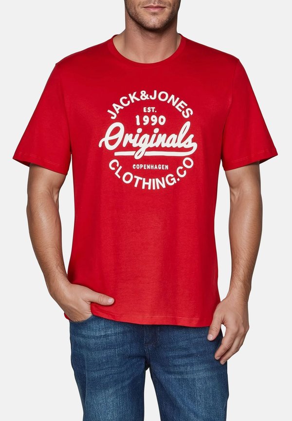 Jack & Jones 4 PACK - PRINT T-SHIRT - JJLINO - Print T-shirt - pack