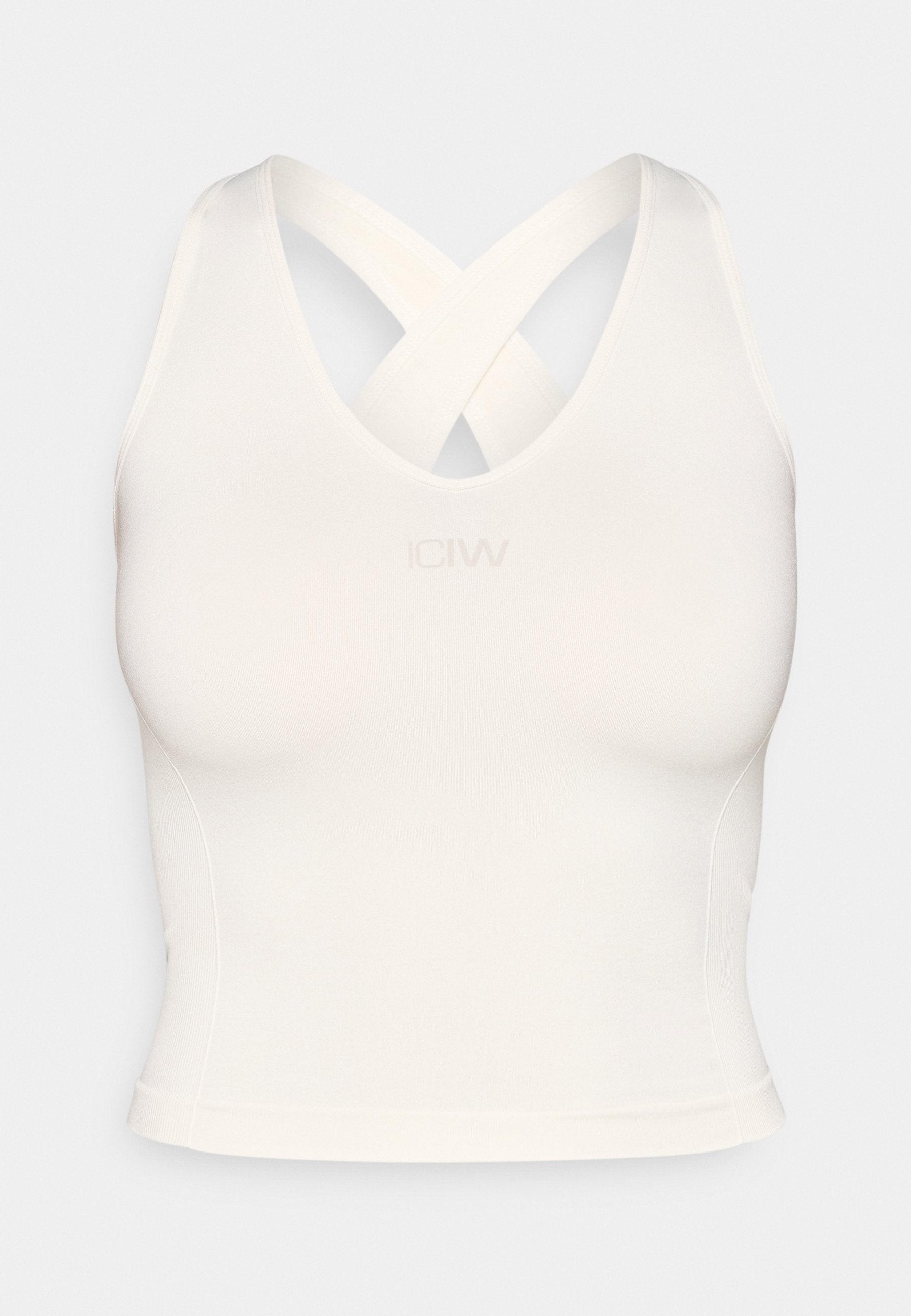 ICANIWILL SCULPT SEAMLESS V NECK TANK