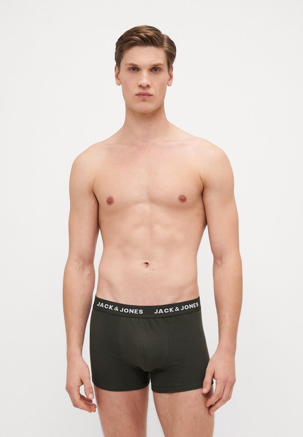 Jack & Jones JACSOLID TRUNKS 12 PACK - Trunks - navy/black/grey/port royal