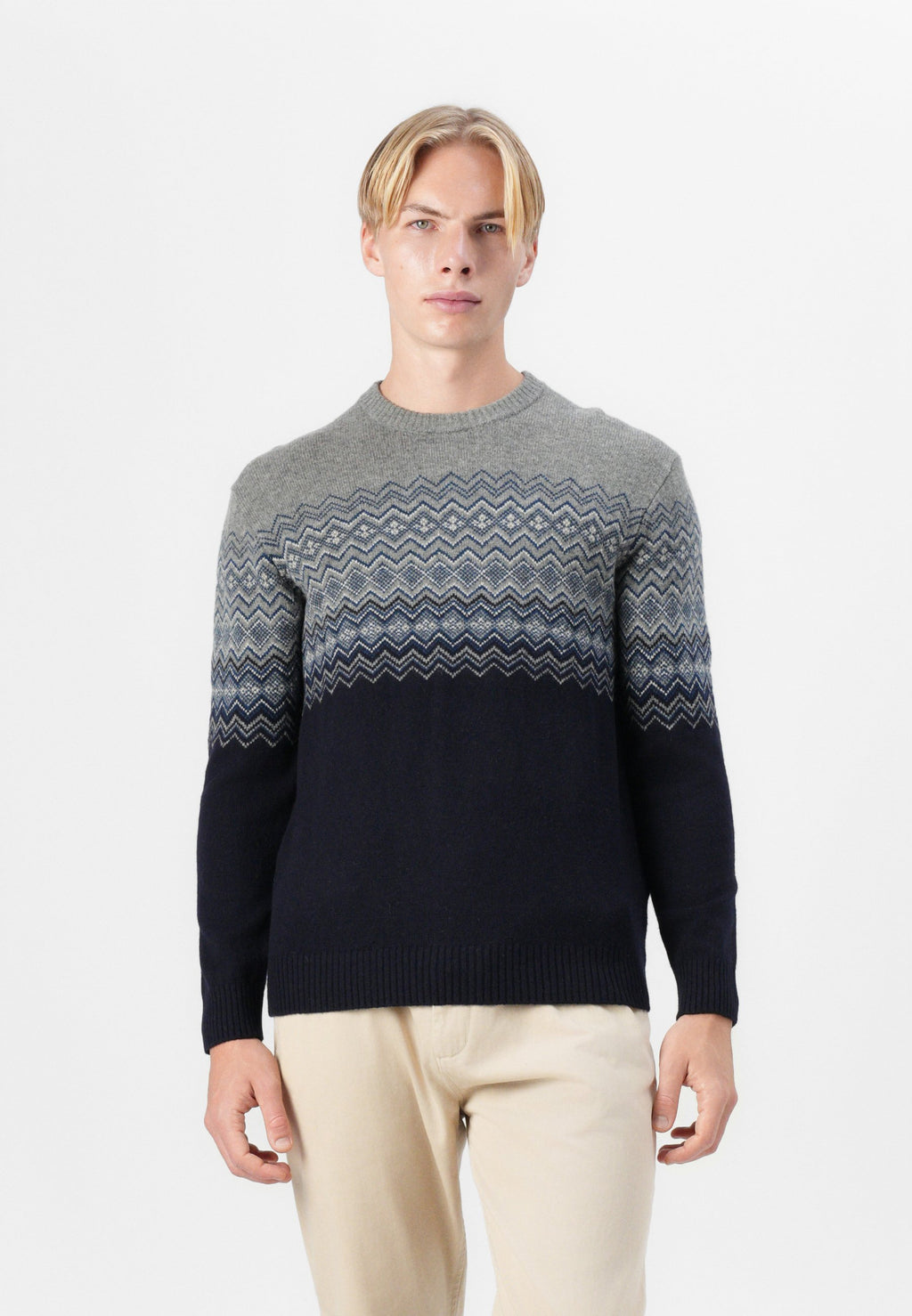 Hackett London FAIRISLE CREW