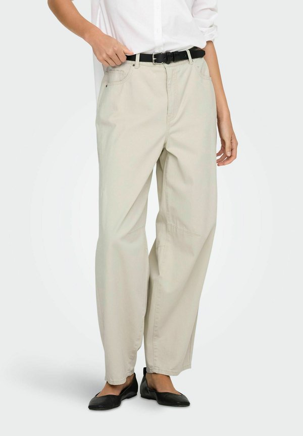 ONLY ONLLOISA Barrel Fit - Trousers - castle wall