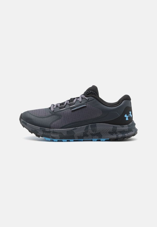 Under Armour BANDIT TRAIL 3 - Trail running shoes - castlerock/anthracite/horizon blue