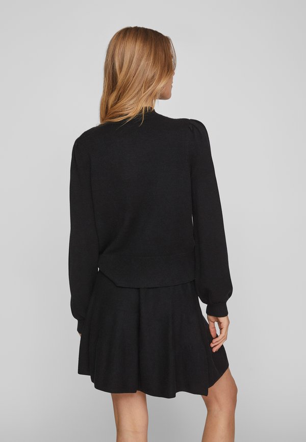 VILA VIRIL TURTLE-NK BALLOON L/S TOP - NOOS
