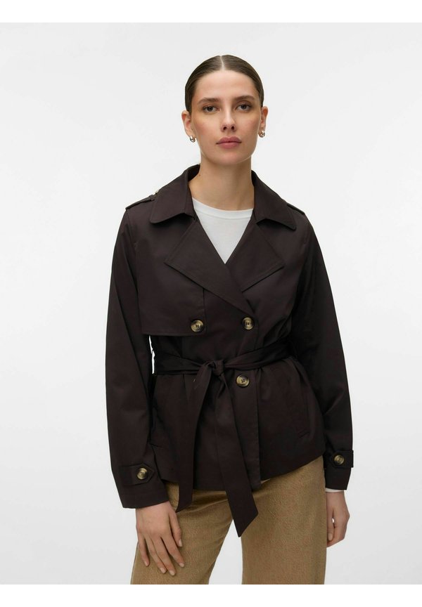 Vero Moda VMNOA - Summer jacket - chocolate torte
