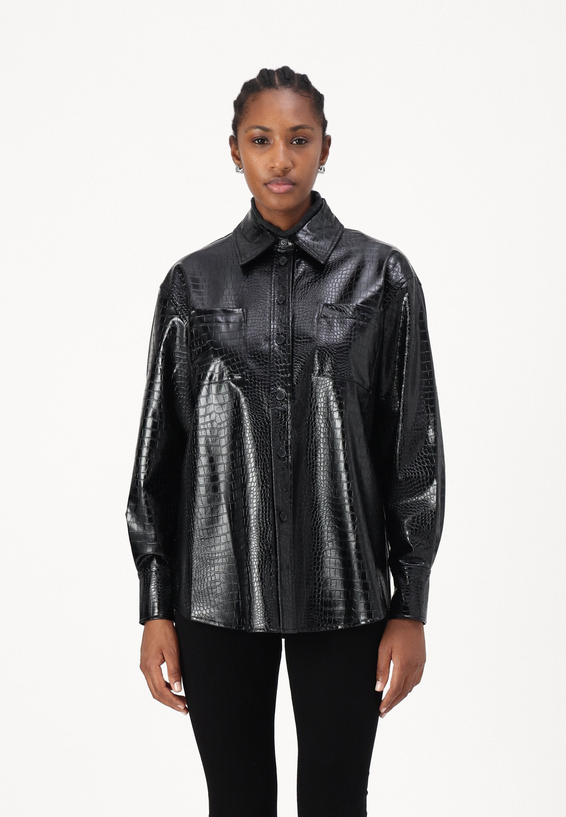 KARL LAGERFELD Kunstlederjacke Media 3