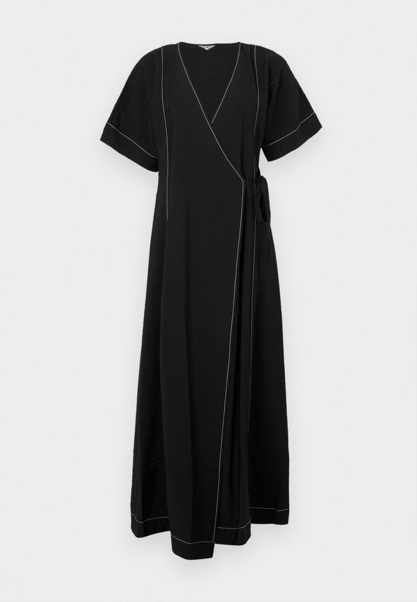 Object Maxi Short Sleeve Wrap