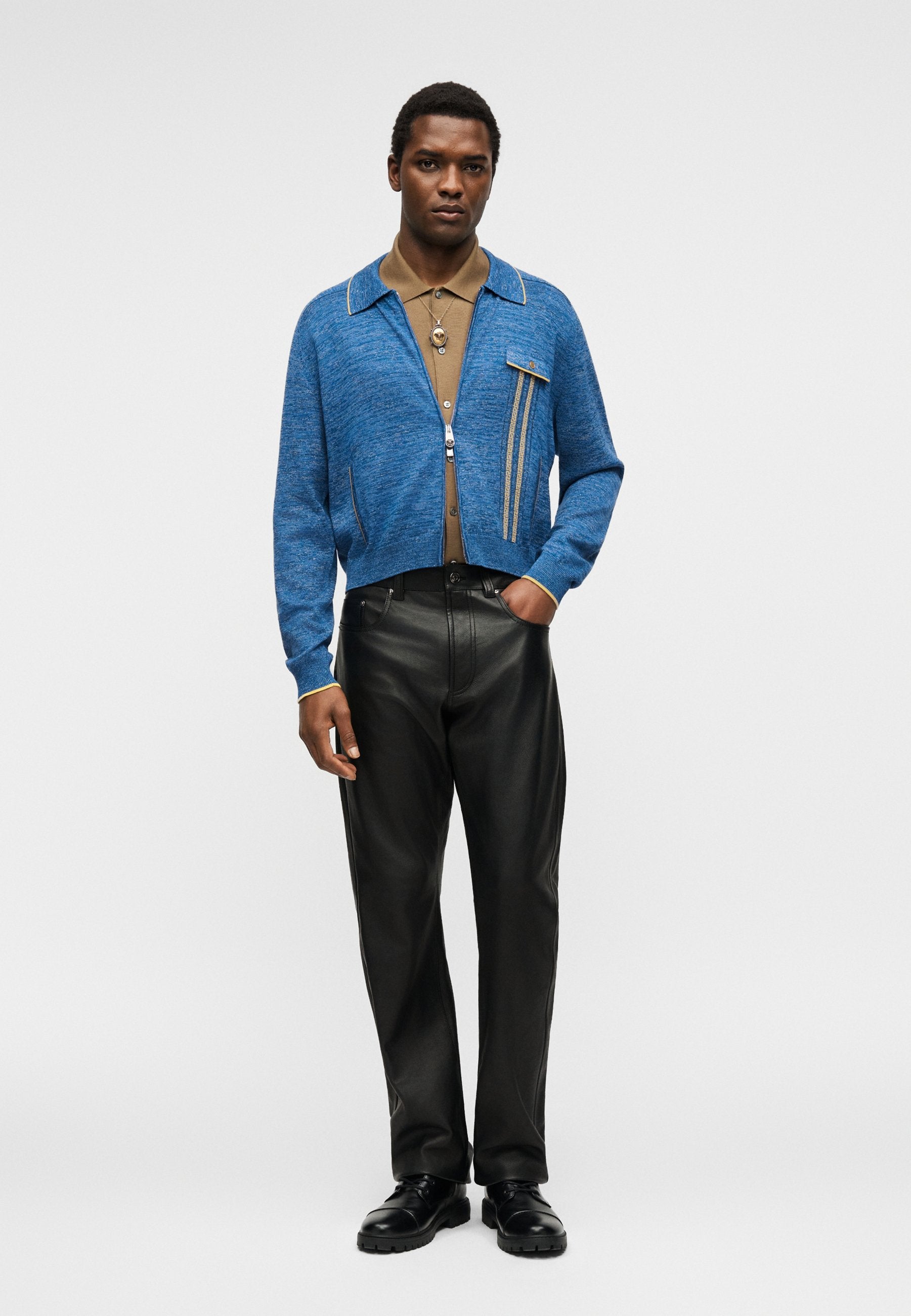 Versace OUTERWEAR GRECA MOULINE