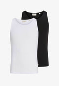 Jack & Jones TANKTOP 2ER-PACK TANKTOP - Top - black