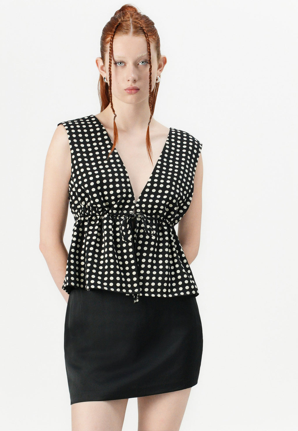 Abercrombie & Fitch FLIRTY MINI SKIRT