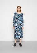 VILA VILANAS MIDI TIE BELT DRESS