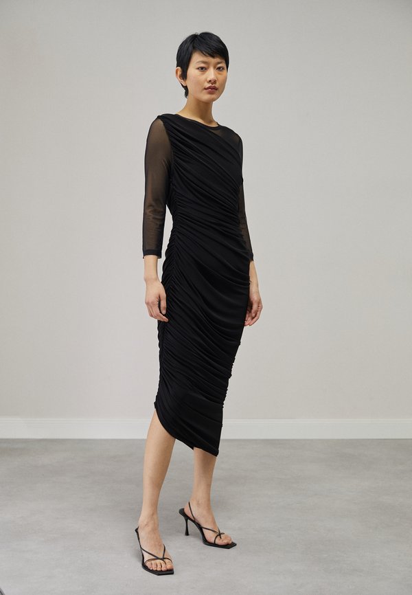 Norma Kamali LONG SLEEVE DIANA GOWN