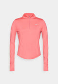 Nike Performance SWIFT - Long sleeved top - sea coral/reflective silver-coloured