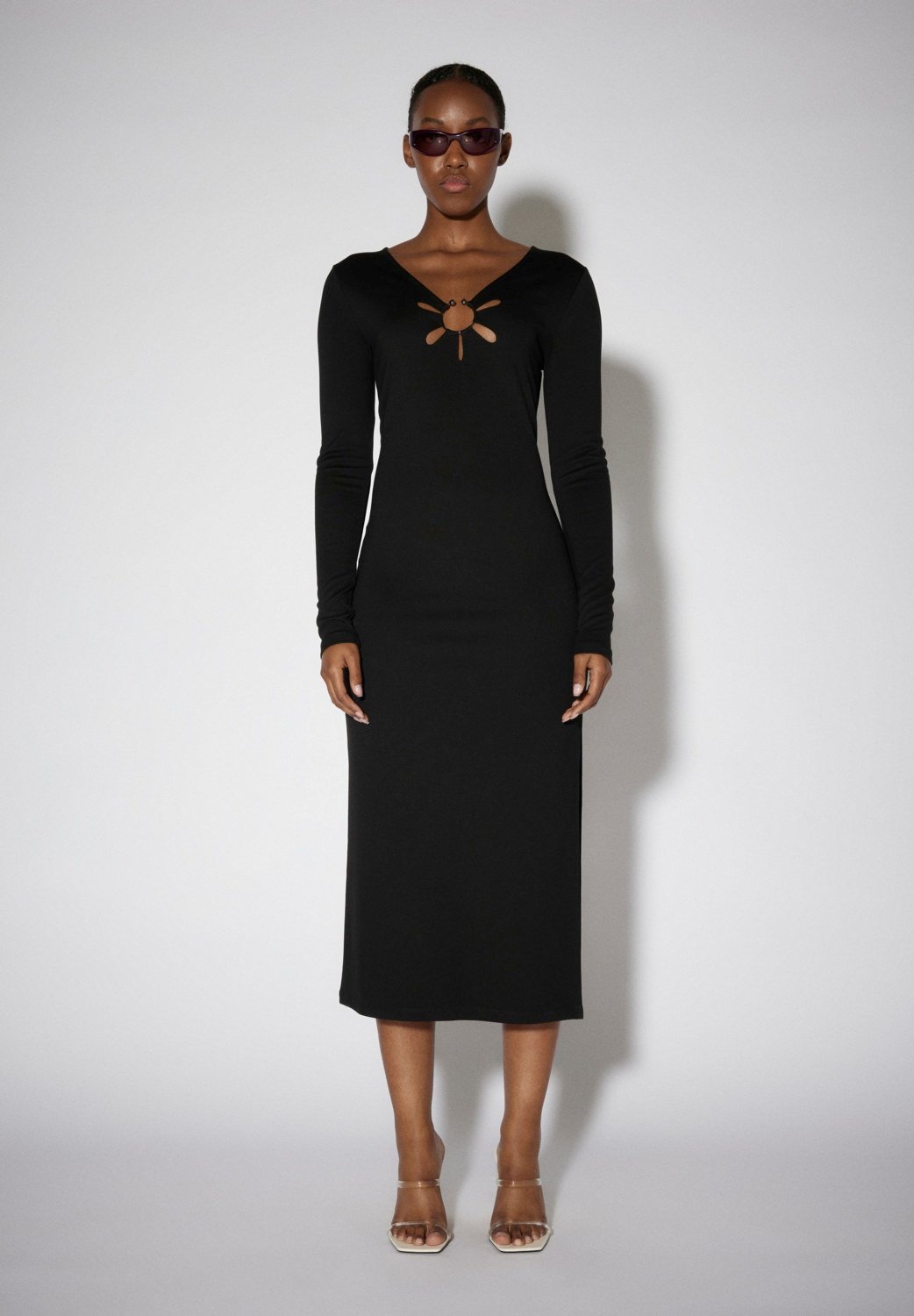 SOMETHINGNEW CLAUDETTE CALF DRESS