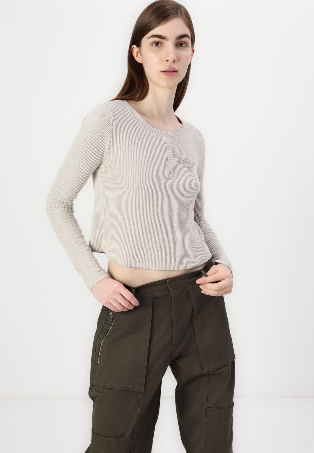 Abercrombie & Fitch ZIPPER UTILITY PANT