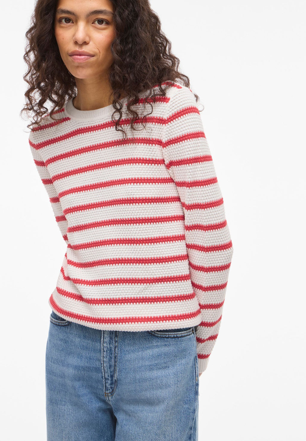 VILA Knitted VIDALO Striped
