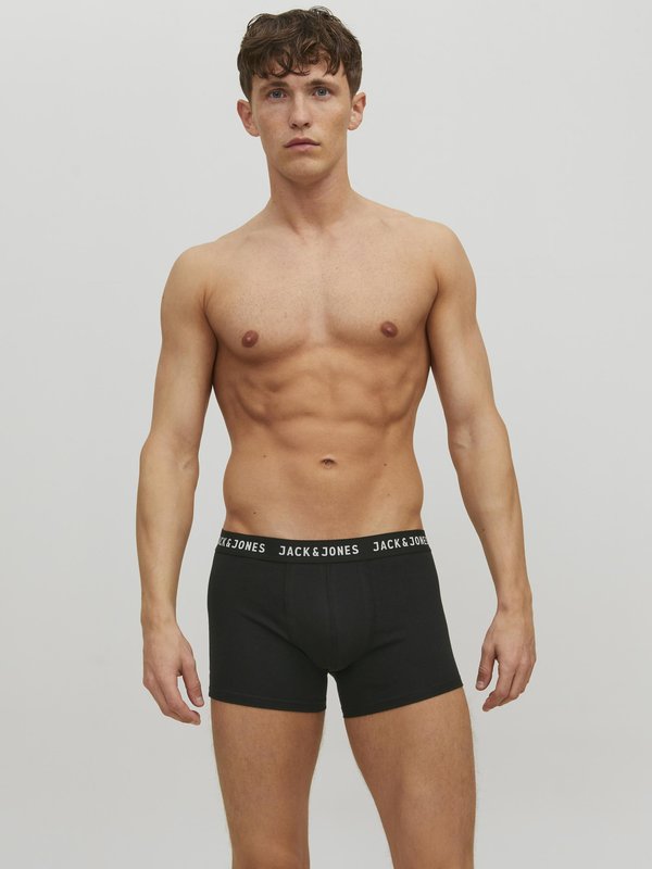 Jack & Jones JACJON TRUNKS 2 PACK - Trunks - black