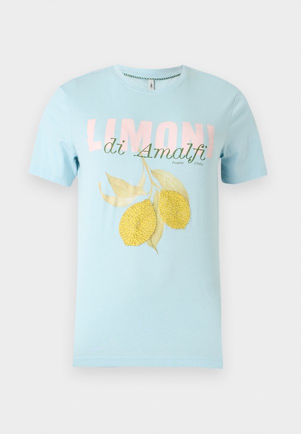 ONLY ONLKITA - Print T-shirt - winter sky