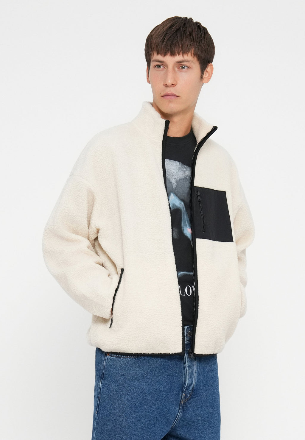 Only & Sons ONSBLAZE FULL ZIP HIGH NECK