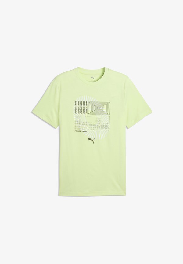 Puma Print T-shirt - apple spritz