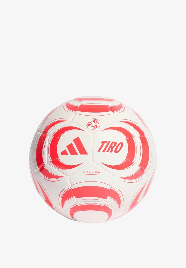 adidas Performance ADIDAS PERFORMANCE TIRO CLUB TRAININGSBALL WEISS EQUIPMENT - FUSSBÄLLE - Football - weiss/rot