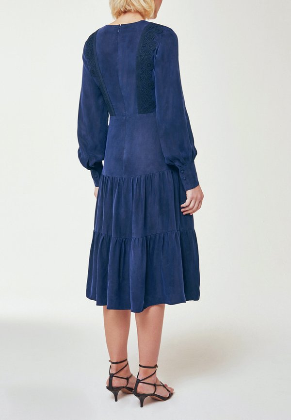 IVY OAK MIX DRESS MIDI