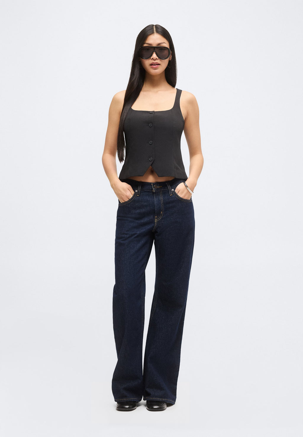 Pieces PCTEMPRE FITTED VEST
