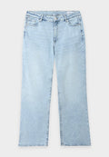 Vero Moda Curve VMCTESSA - Wide Leg - light blue denim