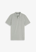 TOM TAILOR TOM TAILOR POLOSHIRTS PIQUÉ POLOSHIRT MIT LOGO-STICKEREI - Polo shirt - iron mint