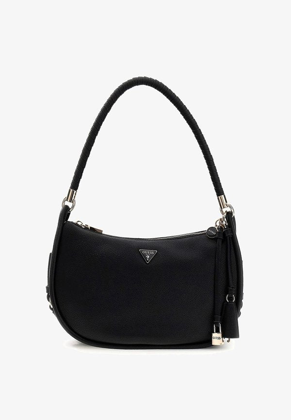 Guess DANYA HOBO SHOULDER - Handbag - black
