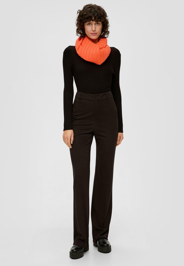 s.Oliver LEICHTER LOOP-MIT PLISSEEFALTEN - Snood - orange