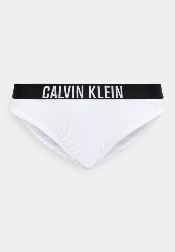 Calvin Klein Swimwear INTENSE POWER SWIM - Bikini bottoms - classic white