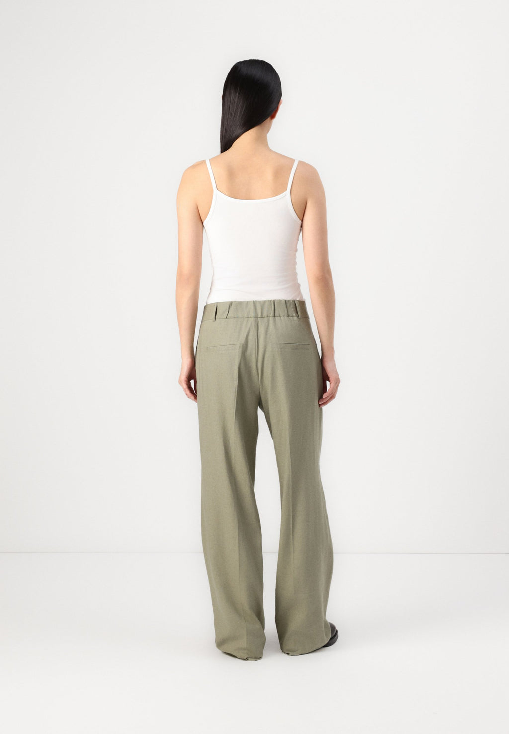 Selected Wide-leg tailored