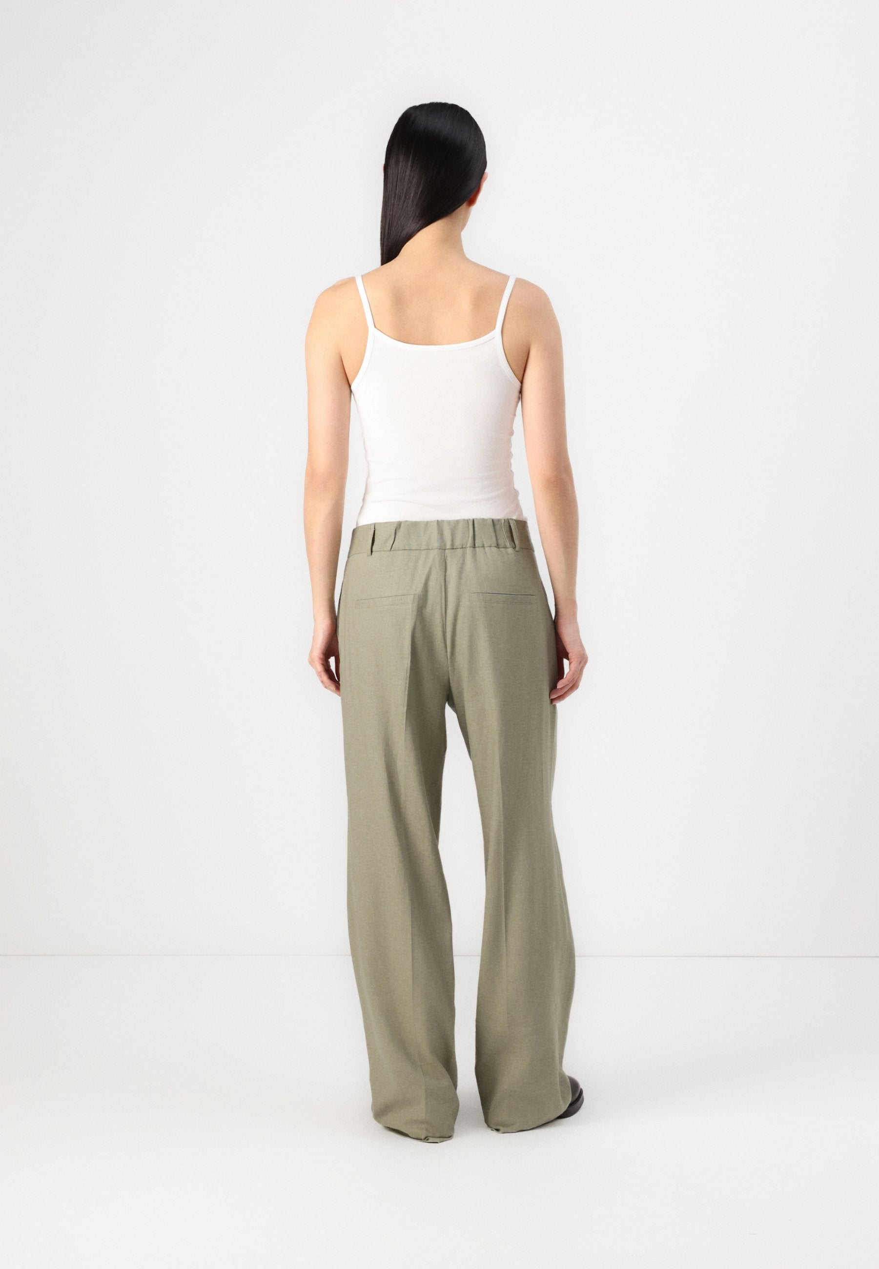 Selected Wide-leg tailored