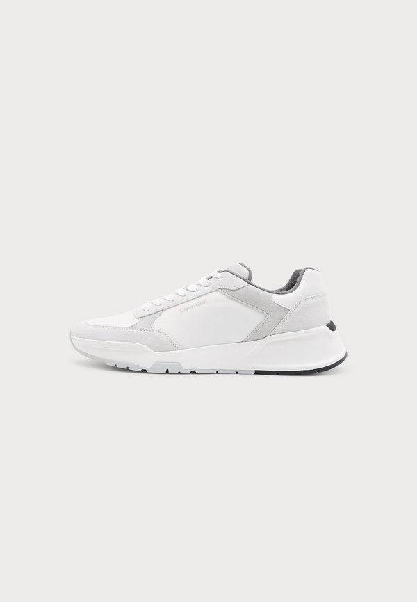 Calvin Klein CITY RUNNER LACEUP  - Trainers - off white/pearl grey