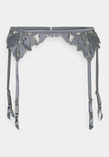 Fleur du Mal EMBROIDERY GARTER BELT