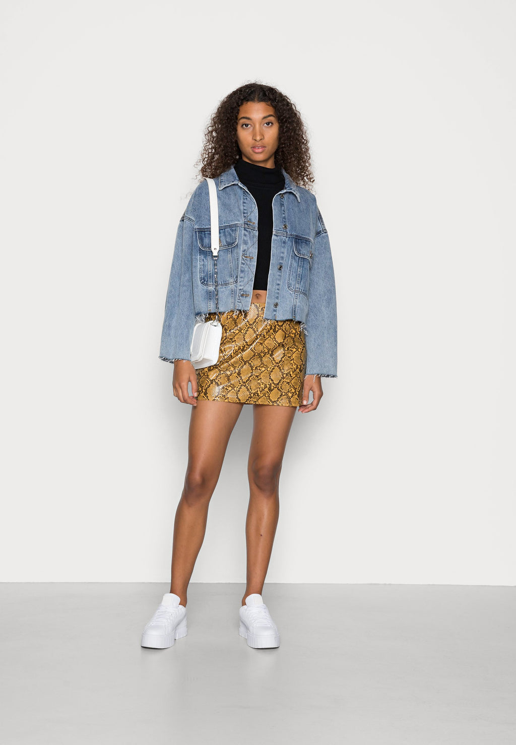 Missguided LOW WAIST MICRO MINI