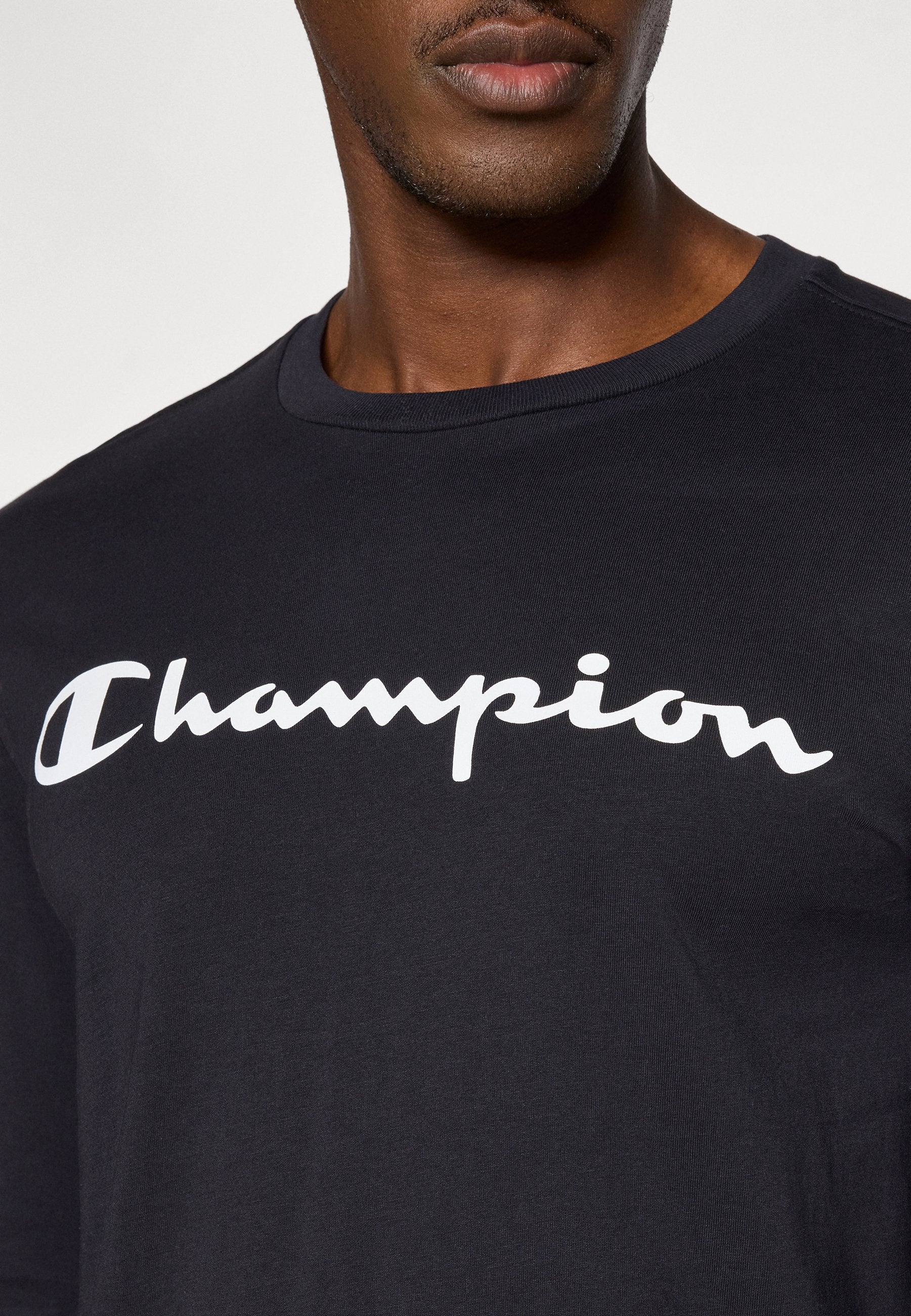 Champion BASICS LONG SLEEVE LARGE LOGO
