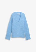 TOM TAILOR Jumper - light fjord blue melange