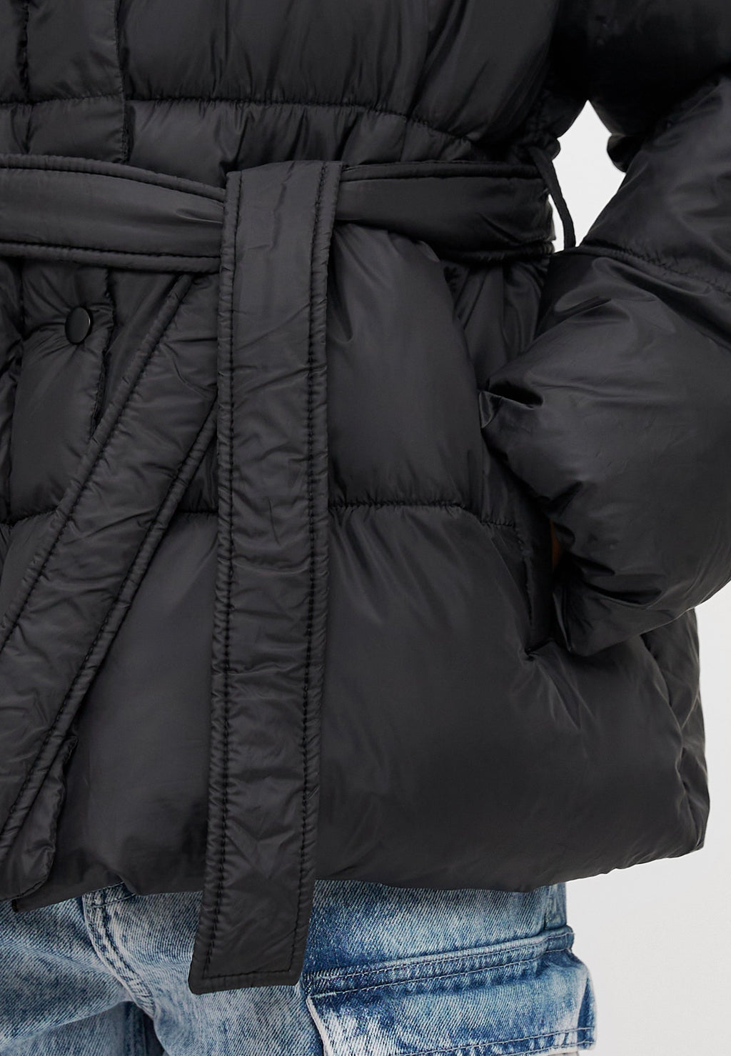 Gina Tricot Petite BELTED PUFFER JACKET
