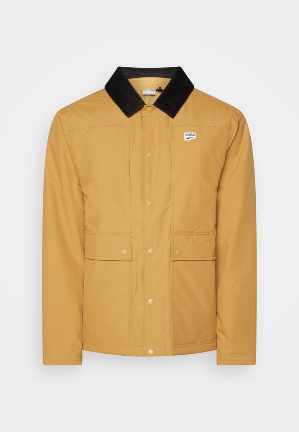 Puma DOWNTOWN PADDED COACH JACKET - Light jacket - desert tan